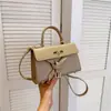 Bolsa de mujer de venta caliente transfronteriza otoño 2026 nuevo súper popular nicho platino bolso Kelly versátil bolso de hombro y bandolera