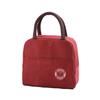 Saco de Lancheira Folha de Alumínio Mão Engrossada Carregando Lancheira Lancheira Isolamento Catiônico Lancheira Bag com Refeição Lancheira Portátil