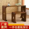 Mesa de guqin de imitación de madera de paulownia, taburete de mesa de guqin de resonancia, mesa de piano de madera maciza, taburete de piano, mesa de piano antigua china, mesa de caligrafía, mesa de guzheng