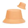 Sombrero de Sol para Exteriores de Primavera y Otoño para Mujer, Sombrero de Pescador Simple de Color Sólido Estilo Coreano, Sombrero de Cubo Versátil Casual para Hombre