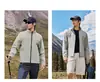 Cortavientos de estilo Primavera y Otoño con Cuello Alto Ropa de Trabajo Antiestática Resistente al Viento Impermeable Ropa de Montañismo Chaqueta de Trabajo Logo Personalizado