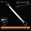 YATO Llave Flor de Ciruelo Doble Cabeza de Cuello Alto Torx Herramienta de Tablero Llave CRV Llave de Doble Propósito 5.5x7