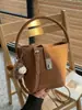 Bolso Cubo Estilo Francés para Mujer 2026 Nuevo Color de Moda Bolso de Hombro con Bloques de Color Bolso de Mano de Nicho para Viajes Diarios Bolso Pequeño Cruzado para Mujer