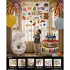 Montaje de Escena de Cumpleaños Decoraciones con Globos para Niña de 2 Años, Ambiente de Fiesta Ceremonial, Accesorios para Fotos para Niño de 3 Años