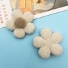 Novo Flor de Pétala de Pelúcia 5,5cm Acessórios para Joias DIY Acessórios de Cabelo para Crianças Acessórios de Tiara Broche Yiwu Atacado