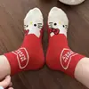 Calcetines de Algodón Casual Versátiles Estilo Japonés Lindos con Dibujos Nuevos de Hello Kitty para Primavera Verano, Calcetines Bajos 3D de Hello Kitty para Mujer