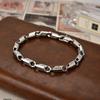 Pulsera Nueva Estilo Viejo Moby Husi para Hombre Estilo Antiguo Estilo Antiguo Diseño de Nicho Antiguo Joyería de Mano