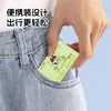 Mini Toallitas Húmedas Paquete Pequeño Toallitas para Manos y Boca de Bebé Toallitas Cuadradas Pequeñas Toallitas de Limpieza Portátiles Desplegables Toallitas Húmedas para Bebé