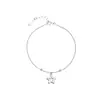 Pulseira de Diamante Estrela de Cinco Pontas Design Criativo Pulseira de Estrela para Homens Moda Feminina Pulseira de Contas Redondas Vazadas Cheia de Diamantes