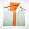 Portapasaporte de Piel Sintética PU Piel Genuina, Portaboletos, Bolso de Viaje, Portadocumentos, Portatarjetas IC, Portatarjetas con Cremallera de Almacenamiento, Multifuncional