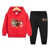 Traje para Niño Primavera y Otoño 2024 Otoño Nuevo Sudadera Deportiva con Capucha de Dos Piezas para Niños Ropa de Otoño Guapa para Niño