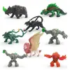 Simulação Transfronteiriça Mito Ocidental Modelo Warcraft Hipocampo Boneco de Neve Tigre Dentes-de-sabre de Gelo Monstro Lobisomem Decoração Enfeites Brinquedo