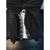 Chaqueta de retazos a cuadros estilo retro transfronteriza americana, nueva colección de otoño, atuendo de pareja de alta gama, prenda exterior de corte limpio, marca de moda