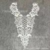 Bordado de encaje soluble en agua DIY cuello ribete de encaje hueco cuello falso decoración de suéter cuello versátil parche de cuello trasero
