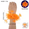 Amazon Cross-Border Halloween Flor de Pulso Fluorescente Festa de Feriado Fantasia Adereço para Foto Crânio Abóbora Pulseira Flor