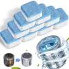 Tabletas Efervescentes para Lavadora al por Mayor del Fabricante para Lavadoras Automáticas de Tambor y Pulsador, Agente de Limpieza Sólido para Eliminar la Suciedad de la Tina