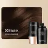 Caneta Brh para Cobrir e Colorir Cabelos Brancos, Coloração Capilar Descartável para Cabelos Brancos Sem Danificar os Fios, Bastão Capilar Natural de Plantas