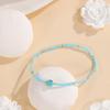 Pulsera Tejida de Estilo Étnico Simple Importada Cuentas de Arroz MIYUKI Piedra Natural Diseño Nicho Pulsera Regalo para Pareja
