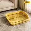 Novo Vaso Sanitário para Cachorro Anti-Salpico Anti-Passo Vaso Portátil para Cachorro para Cães Médios e Grandes Treinamento Urinário Fácil de Limpar Suprimentos para Pets