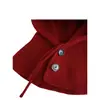 Gorro y Bufanda Todo en Uno Gorro 2025 Otoño e Invierno Nuevo Estilo Protección para el Cuello Bufanda de Lana Cálida Elegante Estilo Coreano Boina Tejida