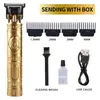Cortador de Cabelo T9 Transfronteiriço Aparador Elétrico Cortador de Cabeça de Óleo Cortador de Cabelo Cortador Elétrico de Cabelo Cortador de Cabelo de Metal Cortador de Cabelo para Esculpir