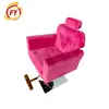 Sillón de Barbero Ajustable y Giratorio, Elegante Sillón de Corte de Pelo, Sillón Especial para Salón de Peluquería para Peinado, Permanente y Teñido