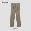 Ropa para Hombre Apo Pantalones Casuales de Negocios Simples para Hombre 2026 Verano Resistentes a las Arrugas de Gama Alta de Pierna Recta con Caída