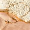 Pulsera Clásica Recomendada de Acero de Titanio Chapada en Oro Rosa Estilo Ins Versátil Para el Día a Día Pulsera Delicada para Mujer