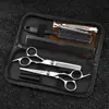 Set de Tijeras de Peluquería Tijeras para Cortar el Cabello Set de Herramientas para Cortar el Cabello Tijeras Deslizantes Tijeras Profesionales de Barbero Tijeras de Peluquería