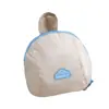 Bolsa de almacenamiento para ropa interior, organizador de ropa íntima para viajes, organizador de sujetadores, ropa interior, calcetines, mochila portátil tres en uno