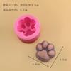 Molde de Silicone Combinado Garra de Gato Descompressão Aperto Le Vela de Aromaterapia Chocolate Sorvete Mousse Bolo