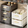 Estante de almacenamiento de cocina extraíble, organizador multifuncional para debajo del fregadero, diseño nuevo, apilable