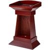 Líder de mesa de discurso, mesa de boas-vindas, escola multimídia, mesa de recepção de madeira maciça, mesa de acolhimento de sala de conferências