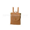 Mochila Casual Simples de Papel Kraft Lavado Ecológico Moda Mochila de Papel Kraft Versátil