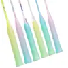 Cinta de Agarre para Raqueta de Bádminton y Tenis de Color Degradado Antideslizante Absorbente de Sudor Recubierta con Adhesivo Protector de Agarre Envoltura Amortiguadora de Impactos