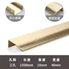 Manija Invisible para Puerta de Armario Minimalista Moderno de Gama Alta Redonda Larga Negra Dorada Manija de Puerta con Sello de Borde para Cajón de Gabinete de Cocina