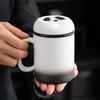 Fabricante Taza de Té Panda Taza Separadora de Agua y Té Taza para Beber de Oficina Taza de Cerámica con Tapa Uso Personal