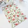 Colección de Papel de Regalo de Fresa y Pera Frescas de Verano Materiales de Empaque Papel de Regalo Lindo de Alto Valor
