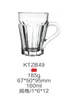 Tazas de Té de Flores Gruesas Resistentes al Calor para Exportación, Tazas de Té para el Hogar, Vasos para Cerveza, Tazas de Café, Vasos de Vidrio con Asas, Venta al por Mayor