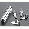 Conjunto de 5 Peças de Conjunto de Slides para Guitarra, Conjunto de Dedos para Guitarra, Conjunto de Dedos de Metal, Conjunto de Polegar e Indicador