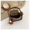 Bolso Texturizado para Axila para Mujer Verano 2026 Nuevo de Moda Bolso de Cadena Pequeño Cuadrado Ins Bolso Pequeño Cuadrado de Hombro Cruzado