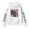 Taylor Swift the eras tour tamanho europeu top pulôver estampado suéter casual