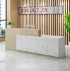 Recepción de Oficina Escritorio de Recepción Mesa de Servicio de Consultoría Tienda de Ropa Cajero Mesa de Bar Mostrador Pequeño Simple y Moderno