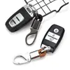 Llavero coche herrajes cuerda tejida metal colgante de alta gama hombres y mujeres parejas cuero de microfibra resistente al desgaste Accesorios Al por mayor