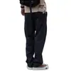Pantalones Casuales Finos de Verano 2026 para Hombre, Estilo Retro Japonés, Corte Holgado, Pierna Recta Versátil, Cintura Elástica, Pantalones Largos de Secado Rápido