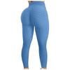 Amazon Sports Pantalones de Yoga Casuales de Fitness de Secado Rápido Estampado de Piña a Cuadros Levantamiento de Cadera Pantalones Burbuja para Mujer Jacquard Multicolor