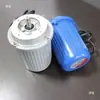 Motor Xiushi 0.37KW 0.55KW motor asíncrono trifásico con carcasa de aluminio para máquinas de lavado de autos, 380V