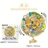 Imanes de nevera turísticos al por mayor de Anhui, souvenirs magnéticos de madera y metal de la ciudad cultural y creativa del hito de la antigua ciudad de Huizhou desde Huangshan