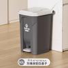 Cubo de Basura para Uso en Cocina del Hogar, Gran Capacidad con Tapa, Adecuado para Oficina y Áreas de Comedor, Papelera Sanitaria con Pedal, No Necesita Agacharse