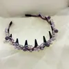 Industria Pesada Diadema con Cabeza de Peine de Dientes de Cristal Femenina Estrella Sueño Borracho Rocío Calavera Alta Accesorios para el Cabello Lujo Ligero Sensación de Alta Gama Tocados Accesorios para el Cabello Venta al por Mayor